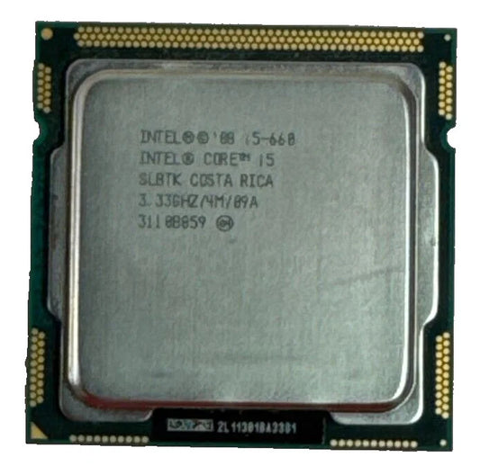 Intel Core i5-660 3.33GHz SLBTK LGA1156 Dual-Core CPU Processor Tested Working