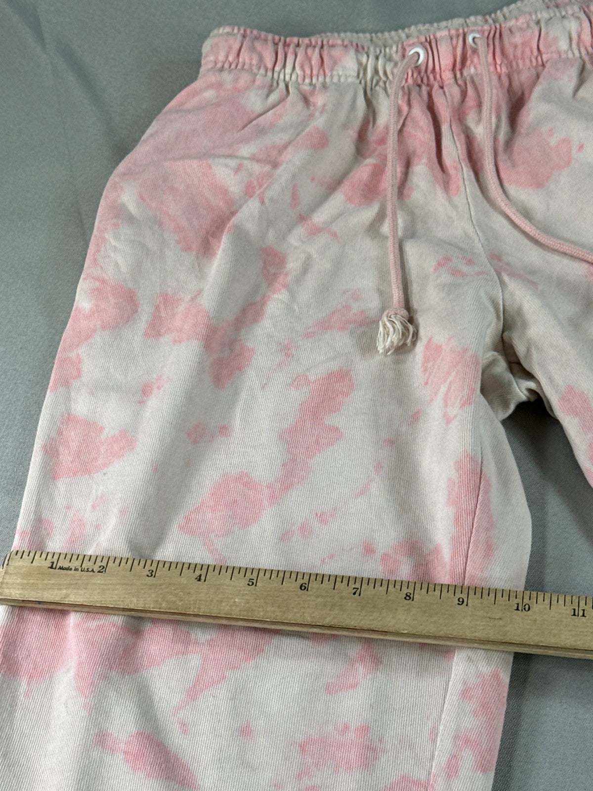 Nike Tie Dye Sweatpants Womens S Pink 100% Cotton Regular Fit Lounge Wear