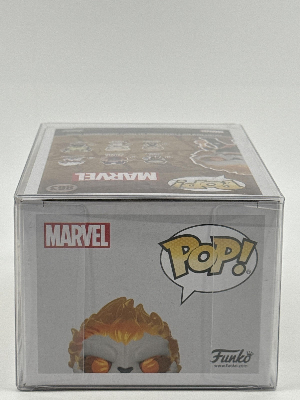 Funko Pop Marvel Ghost Panther 863 GameStop Glow In Dark Multicolor Protector