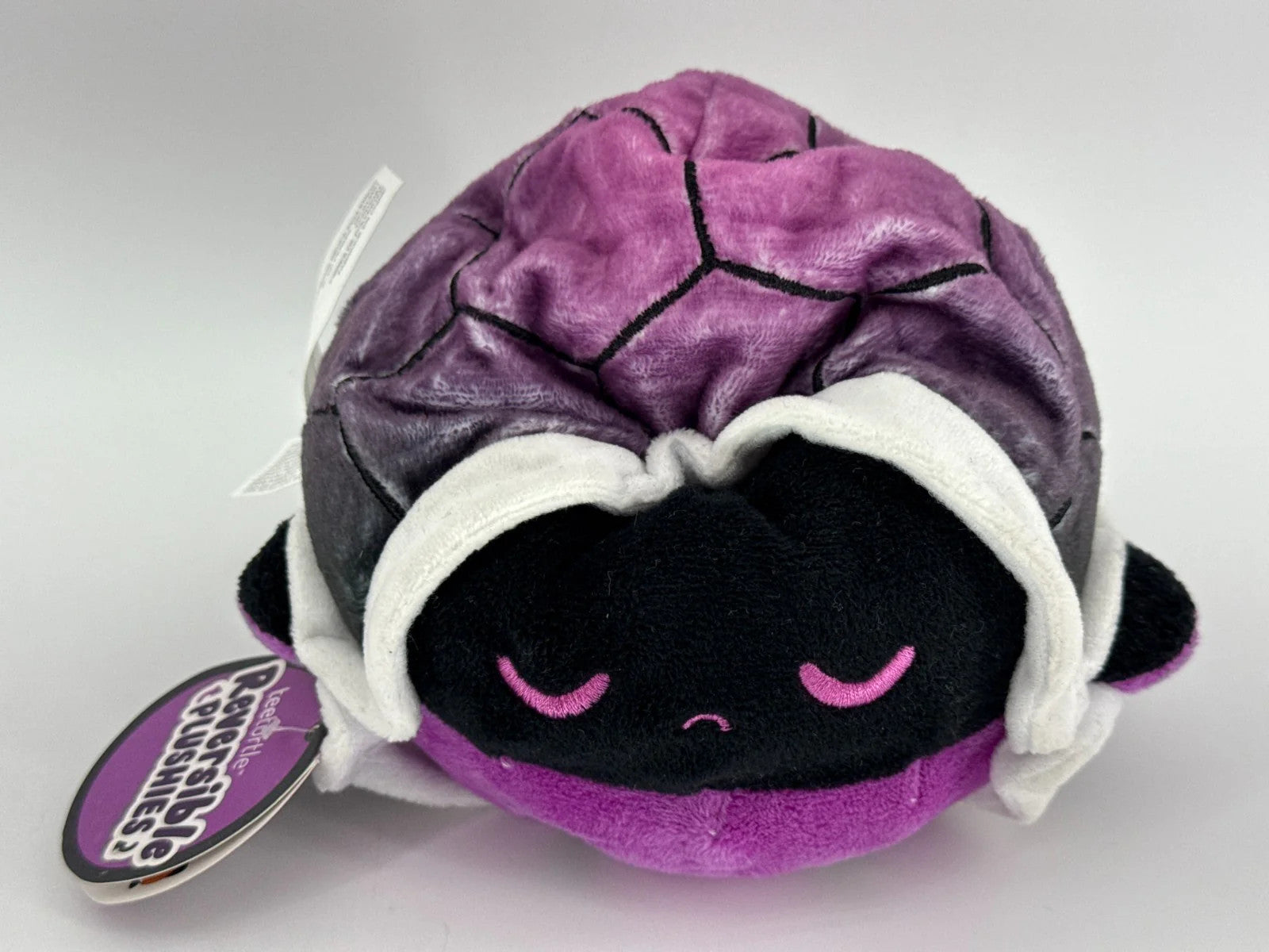 TeeTurtle Reversible Plush Halloween Bride & Frankenstein Set NWT Emo Happy Mood