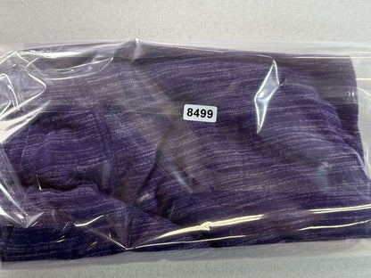 Tek Gear Heathered Long Sleeve Crewneck Top Womens Purple Rayon Polyester M