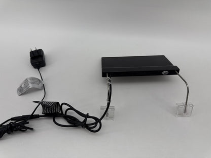 Top Fin Clip On LED Light Black DC Power IPX4 Indoor Aquarium Universal Switch