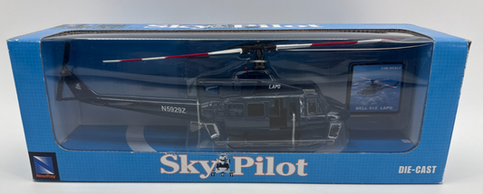 NewRay Sky Pilot 1:48 Bell 412 LAPD Police Helicopter Diecast Model N5929Z