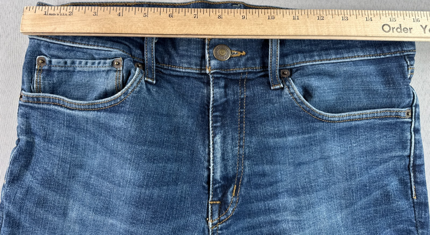 Goodfellow Slim Straight Jeans Mens 33x30 Blue Stretch Denim Medium Wash