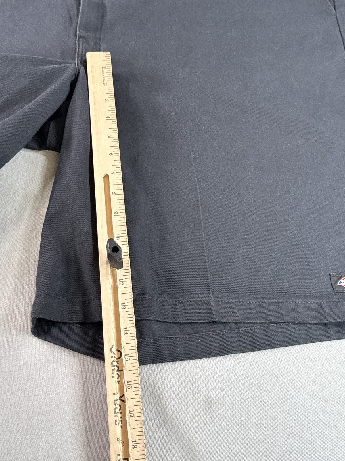 Dickies 42283BK Work Shorts 52 Black Polyester Cotton Regular Fit Loose