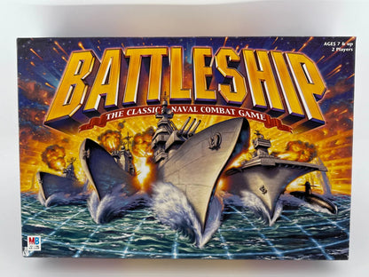 Battleship Classic Naval Combat Game 1998 Milton Bradley Complete MB USA Vintage
