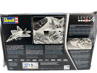 Revell F 22A Raptor 1:72 Scale Plastic Model Kit Unassembled