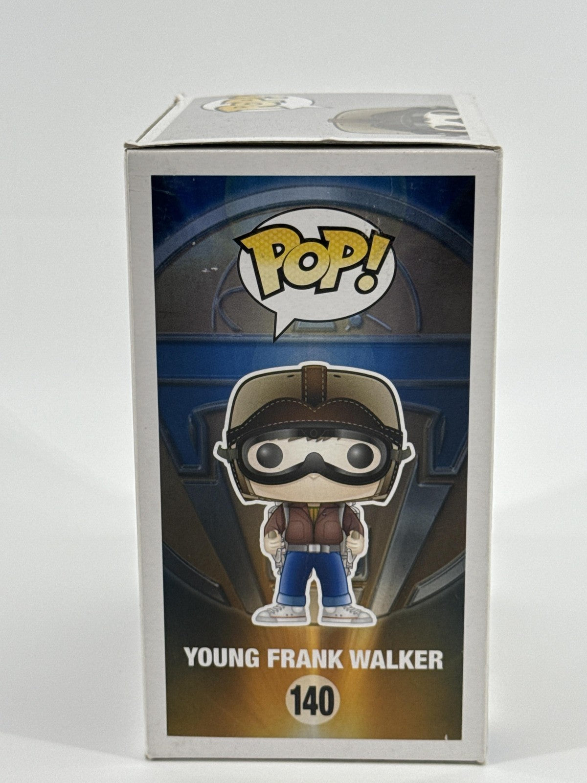 Funko Pop Disney Tomorrowland Young Frank Walker #140 Vinyl Figure Boxed Tan NWT