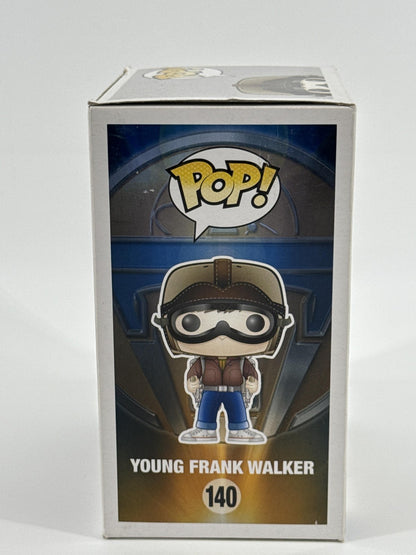 Funko Pop Disney Tomorrowland Young Frank Walker #140 Vinyl Figure Boxed Tan NWT