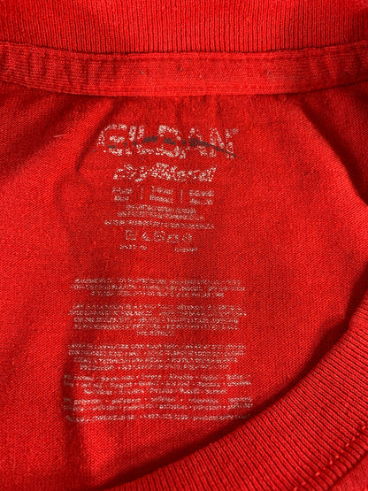 Pope Skates #1 USA Red Graphic T-Shirt M Gildan Patriotic Skateboarding Tee