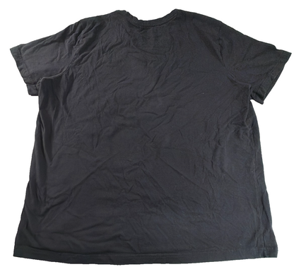Adidas Mens 2XL Black Camo Badge of Sport Graphic Tee Short Sleeve Crew Neck