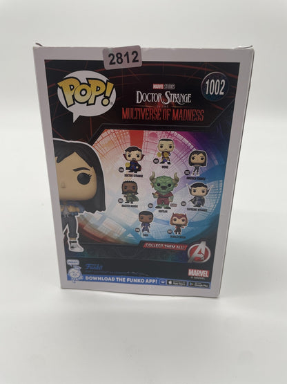 Funko Pop Marvel Doctor Strange America Chavez #1002 Vinyl Figure Multicolor