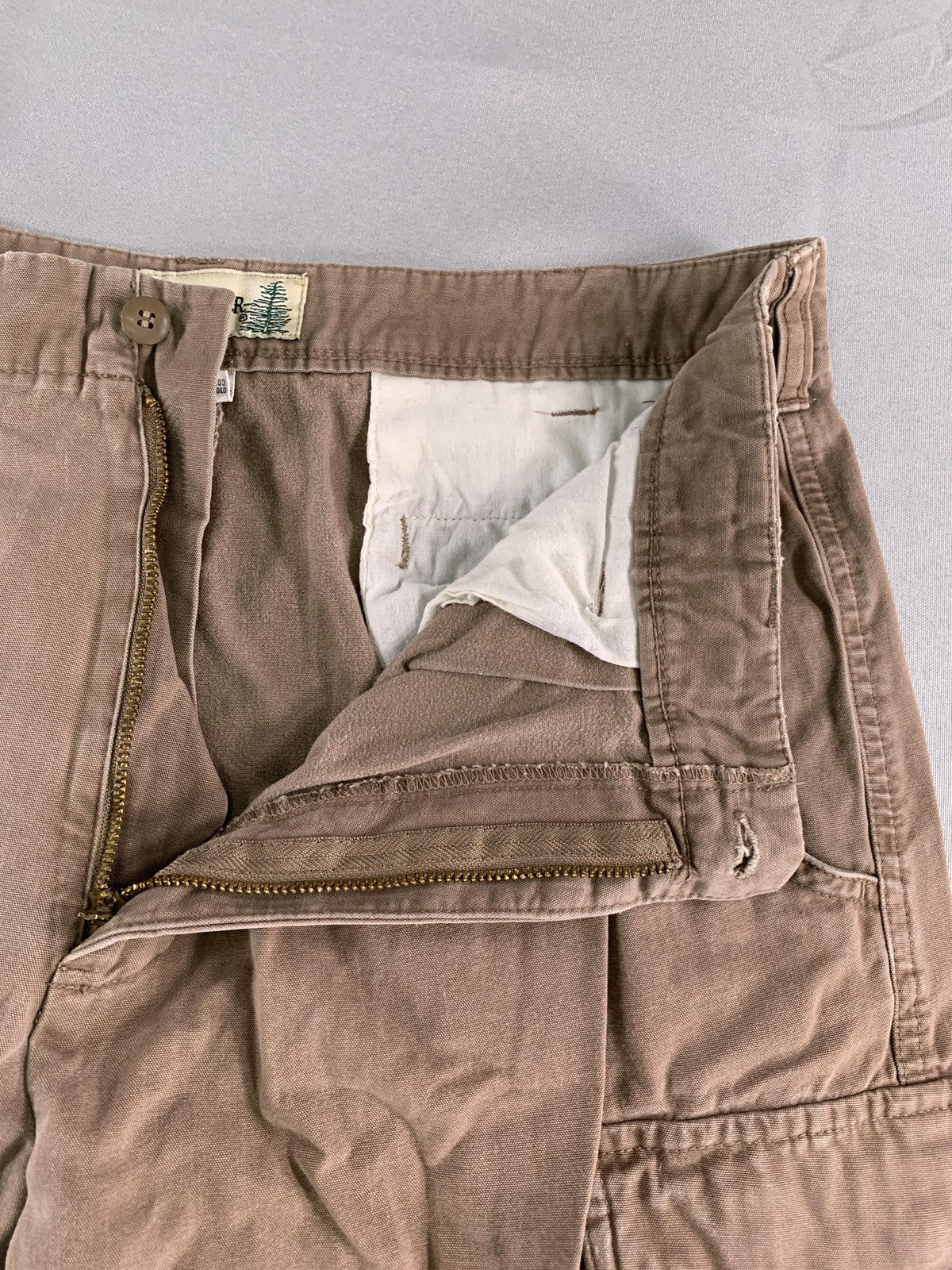 Fieldmaster Cargo Shorts Mens 34 Classic Outdoor Utility Pockets Rugged Durable