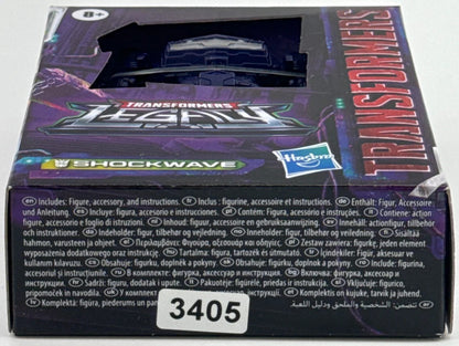 Hasbro Transformers Legacy Shockwave Core Class Generations G1 2022 New 3405