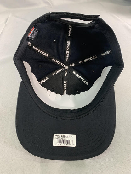 Indy 500 Hat Cap Strap Back Mens One Size Black IndyCar Racing May 26 2024 NWT