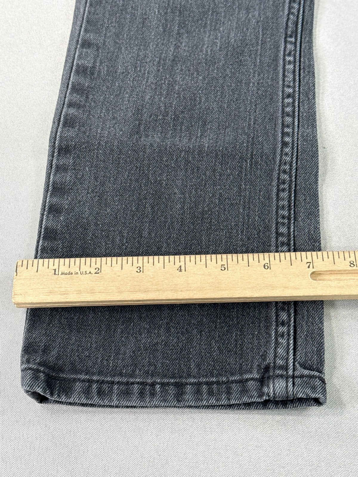 Levi's 511 Straight Fit Jeans 27X27 Black Cotton Elastane Regular Classic