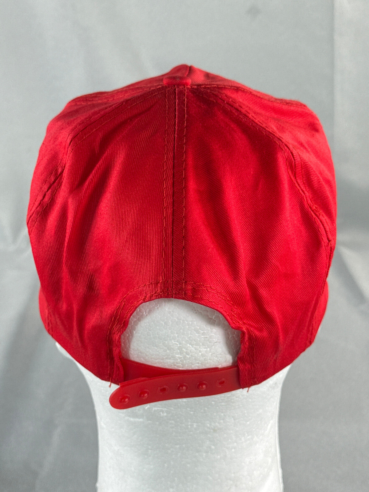 Vintage Concepts Int'l Golden Eagle Red Hat Snapback Cap Taiwan 90s Cotton Promo