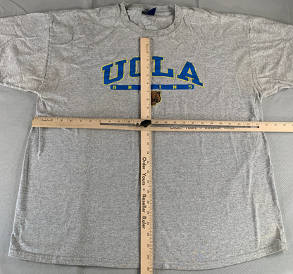 AS Sports UCLA Bruins Gray T-Shirt Mens L NCAA College Mascot Graphic Tee Vintag