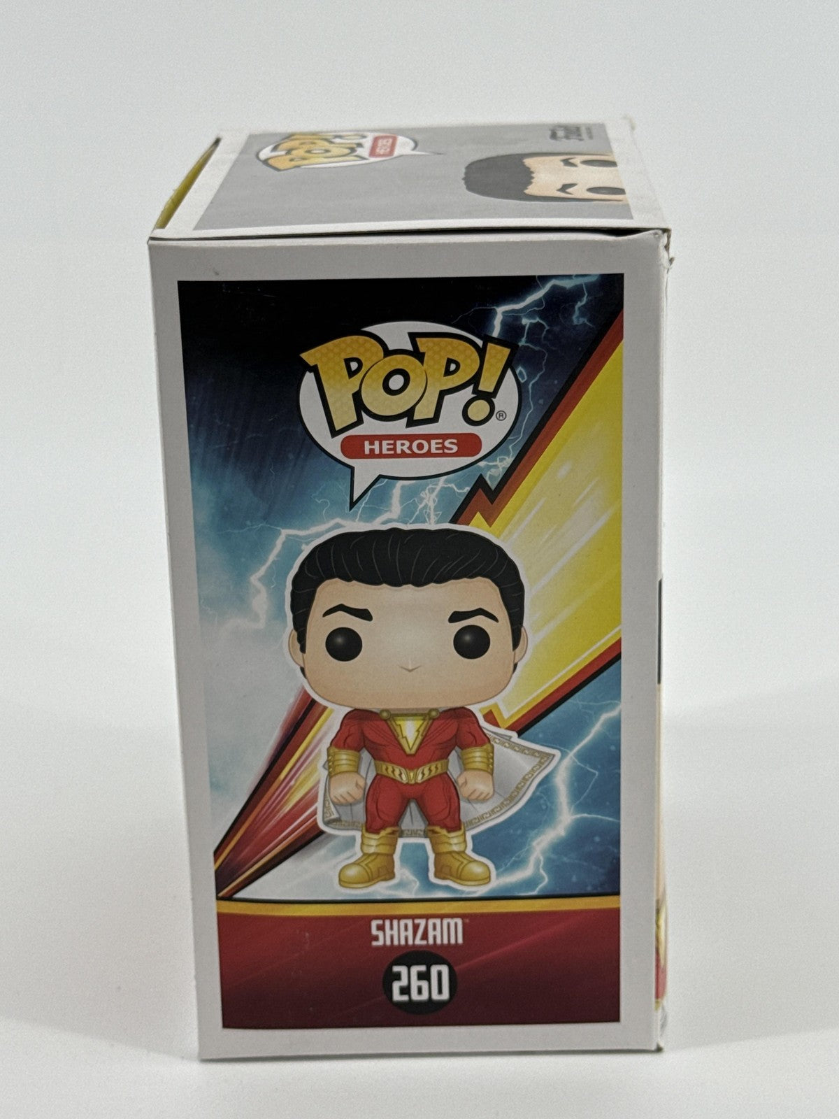 Funko Pop Heroes Shazam! #260 Vinyl Figure DC Comics Movie 3257 Red Suit Common