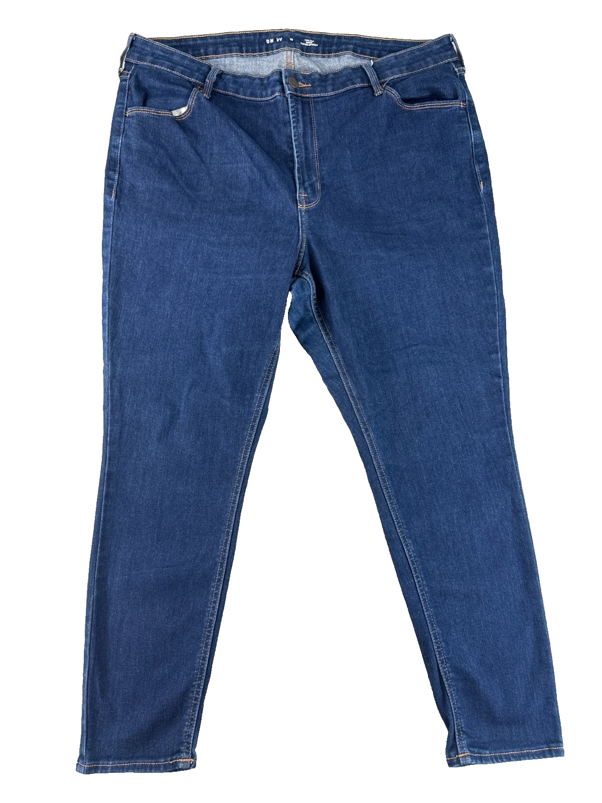 Old Navy WOW Super Skinny Jeans Womens 18 Dark Wash Blue High Rise Stretch Denim