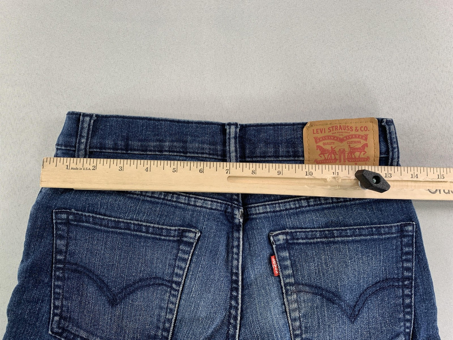Levis 511 Jeans Boys 14 Regular 27x27 Slim Fit Stretch Denim Youth Kids Pants