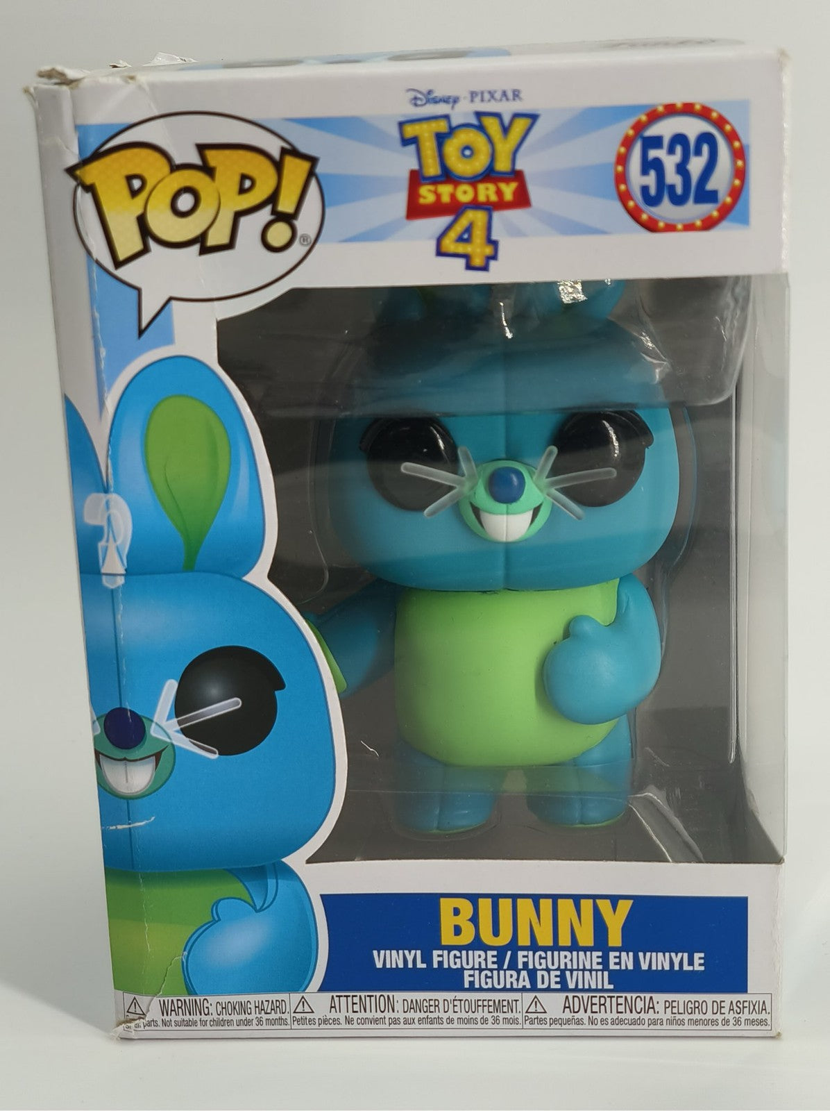 Funko Pop! Bunny #532 Toy Story 4 | Disney Pixar Vinyl Figure with Box Blue NWT