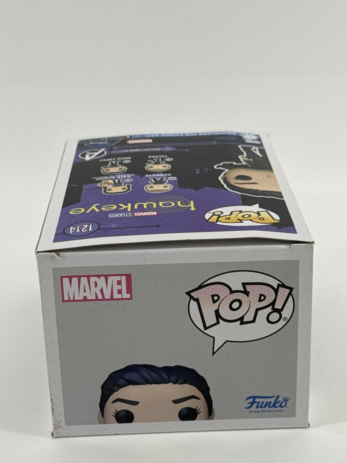 Funko Pop Marvel Hawkeye Maya Lopez #1214 Vinyl Bobblehead Figure Black Common