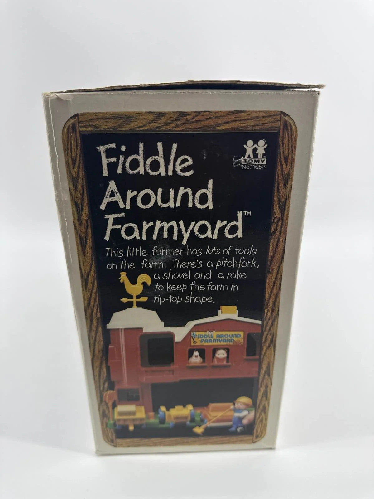 Tomy Fiddle Around Farmyard Barn 1053 1981 Vintage Playset Parts Repair Lot