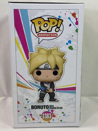 Funko Pop Animation Boruto With Chakra Blade 1383 Glow Chase AAA Exclusive Vinyl