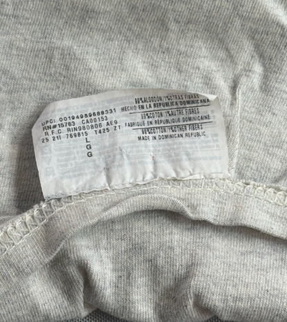 Champion Rev Event Globe Graphic Mens Large Gray Heather Tee Authentic Athletic