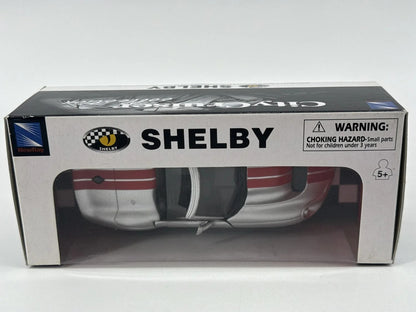 NewRay 2000 Shelby Series 1 Silver 1:32 Diecast Model Car NIB American Muscle