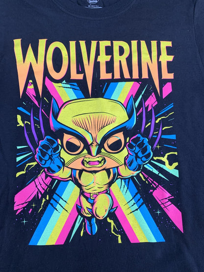 Marvel Wolverine Shirt Mens Small Pop Tees Funky Graphic Comic Superhero Tee and