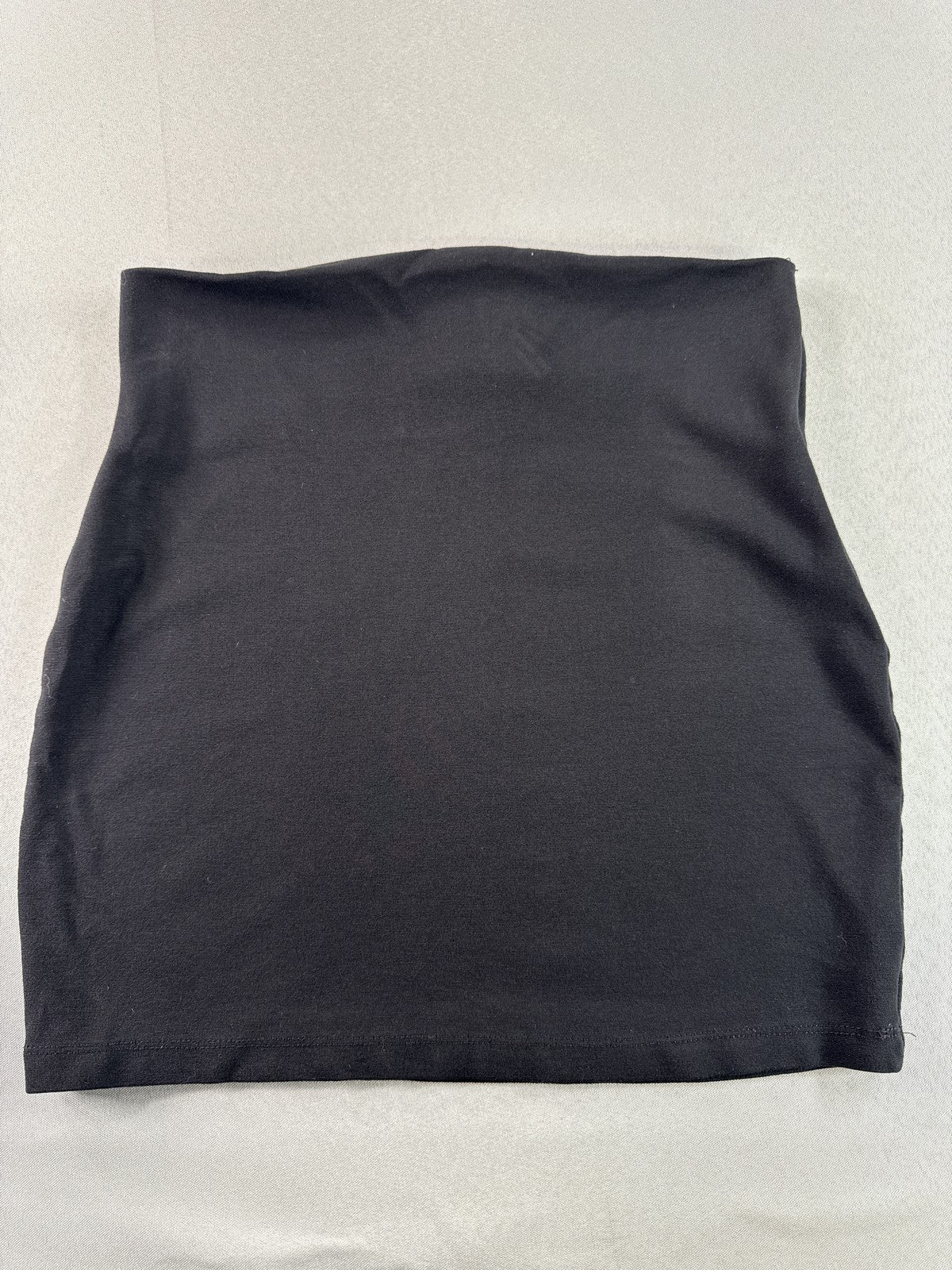 Windsor Mini Skirt W26 Womens Black Cotton Blend Stretch Bodycon Y2K Skater
