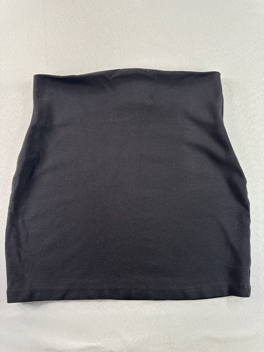 Windsor Mini Skirt W26 Womens Black Cotton Blend Stretch Bodycon Y2K Skater