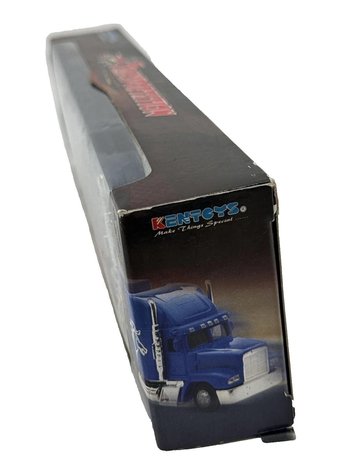 Kentoys Wheelers 1 72 Transport Semi Truck Trailer Blue Horse Unbranded Apparel