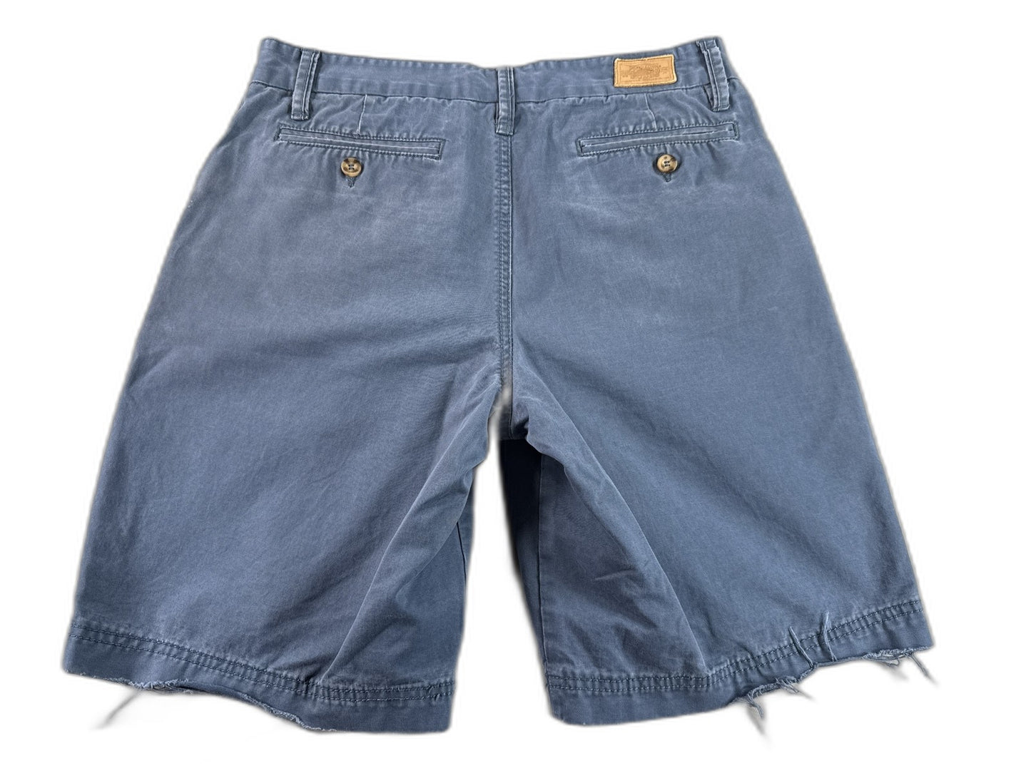 Tommy Bahama Shorts 32x10 Unisex Blue 100% Cotton Made in China Denim