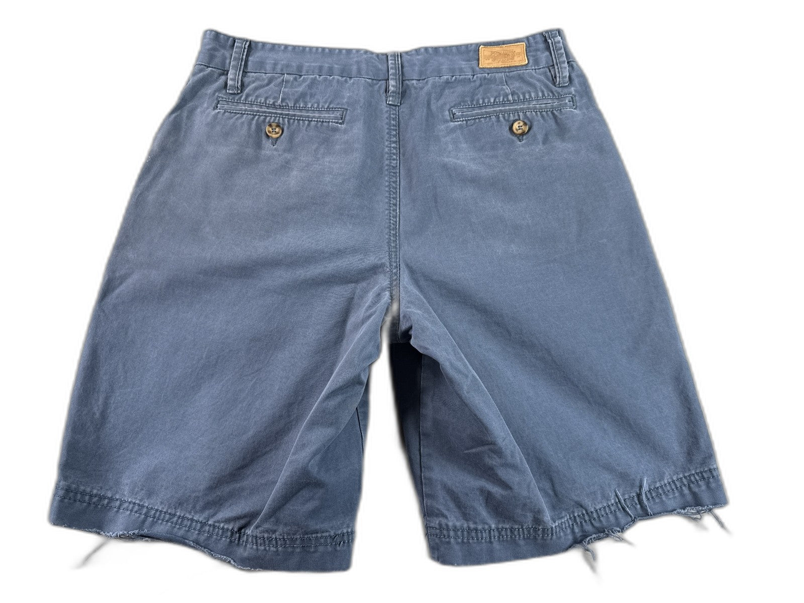 Tommy Bahama Shorts 32x10 Unisex Blue 100% Cotton Made in China Denim
