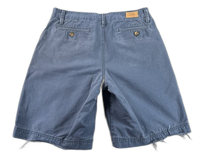 Tommy Bahama Shorts 32x10 Unisex Blue 100% Cotton Made in China Denim