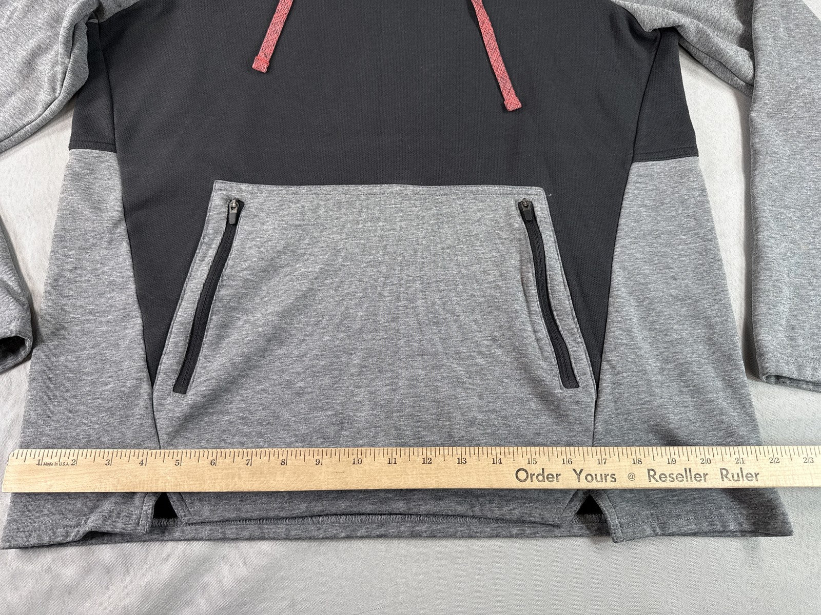 Nike Sportswear Club Fleece Pullover L Hoodie Gray Graphic Long Sleeve