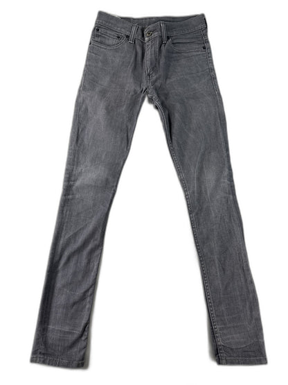 Levi's 510 Straight Leg Jeans 31x32 Gray Stretch Denim Regular Fit pocket Slim