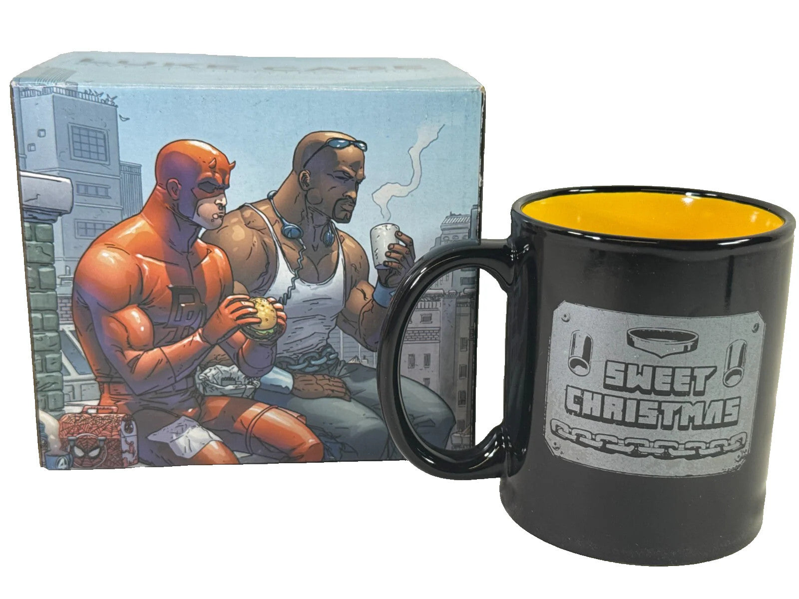 Marvel Luke Cage Sweet Christmas Mug Loot Crate Gear & Goods 2017 Exclusive