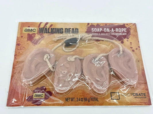 Walking Dead LootCrate Soap On A Rope Daryl Walker Ear Necklace 2015 Exclusive