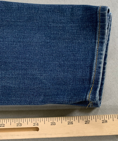 Express Skinny Hyper Stretch Jeans Womens 29x30 Dark Wash High Rise Denim Fit