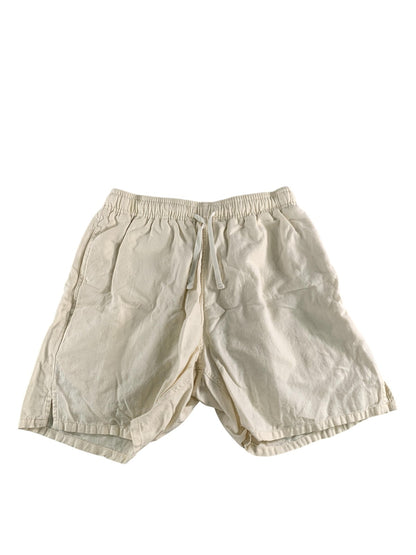 Zanerobe Shorts Mens 30 White Chino Elastic Waist Drawstring Casual Summer on