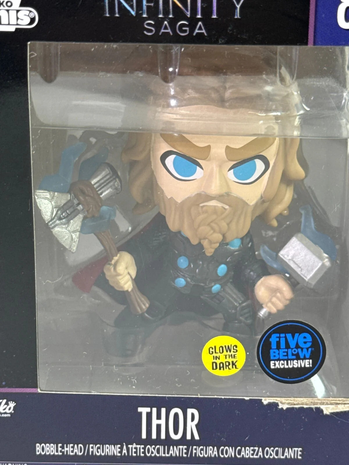 Funko Minis Thor #80 Glow Five Below Exclusive Infinity Saga GITD Marvel NIB