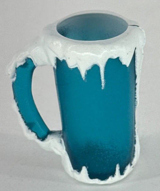 1984 Care Bears Professor Coldheart Mug Only Blue Icy Frosted Vintage Accessory