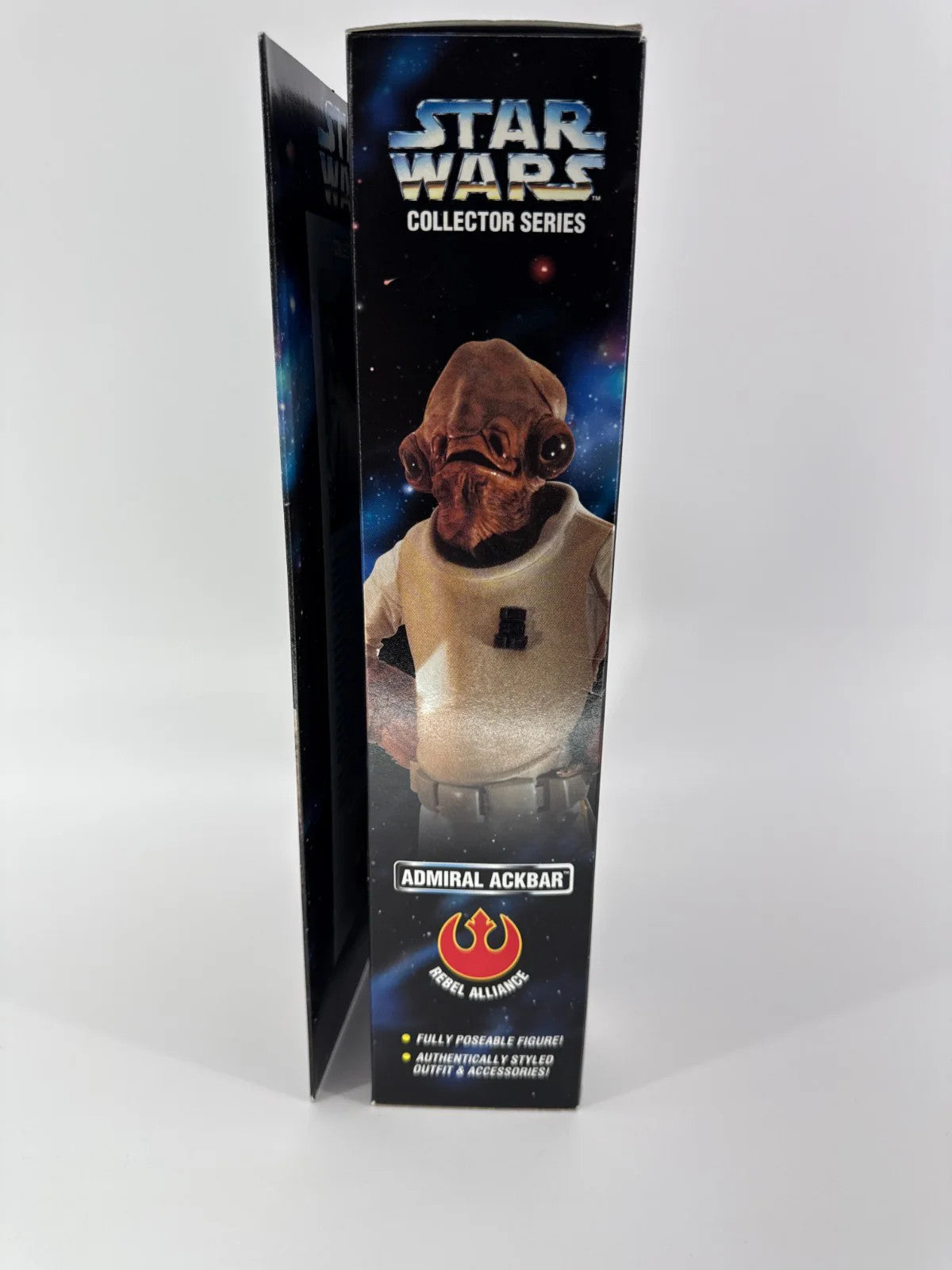 Kenner Star Wars Admiral Ackbar Collector Series 12 Figure MIB 1996 VTG HTF NWT