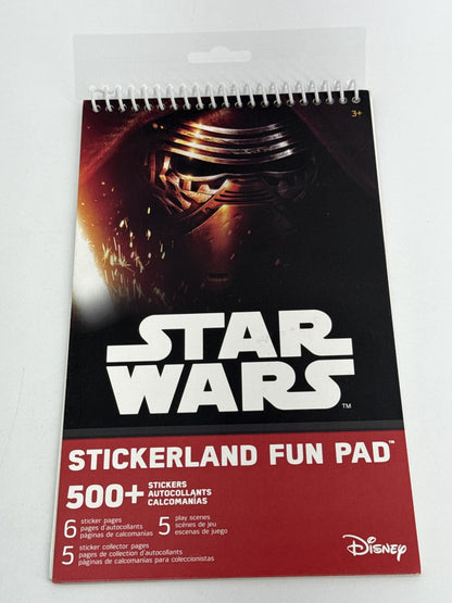 Star Wars Force Awakens Ultimate Sticker Collection Stickerscapes 2 Book Fun Pad