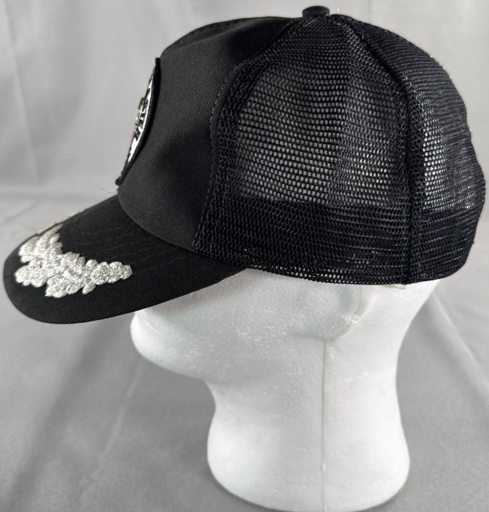 VTG Munitions Master Team Chief Hat Black Snapback Military Mesh Cap Taiwan M/L