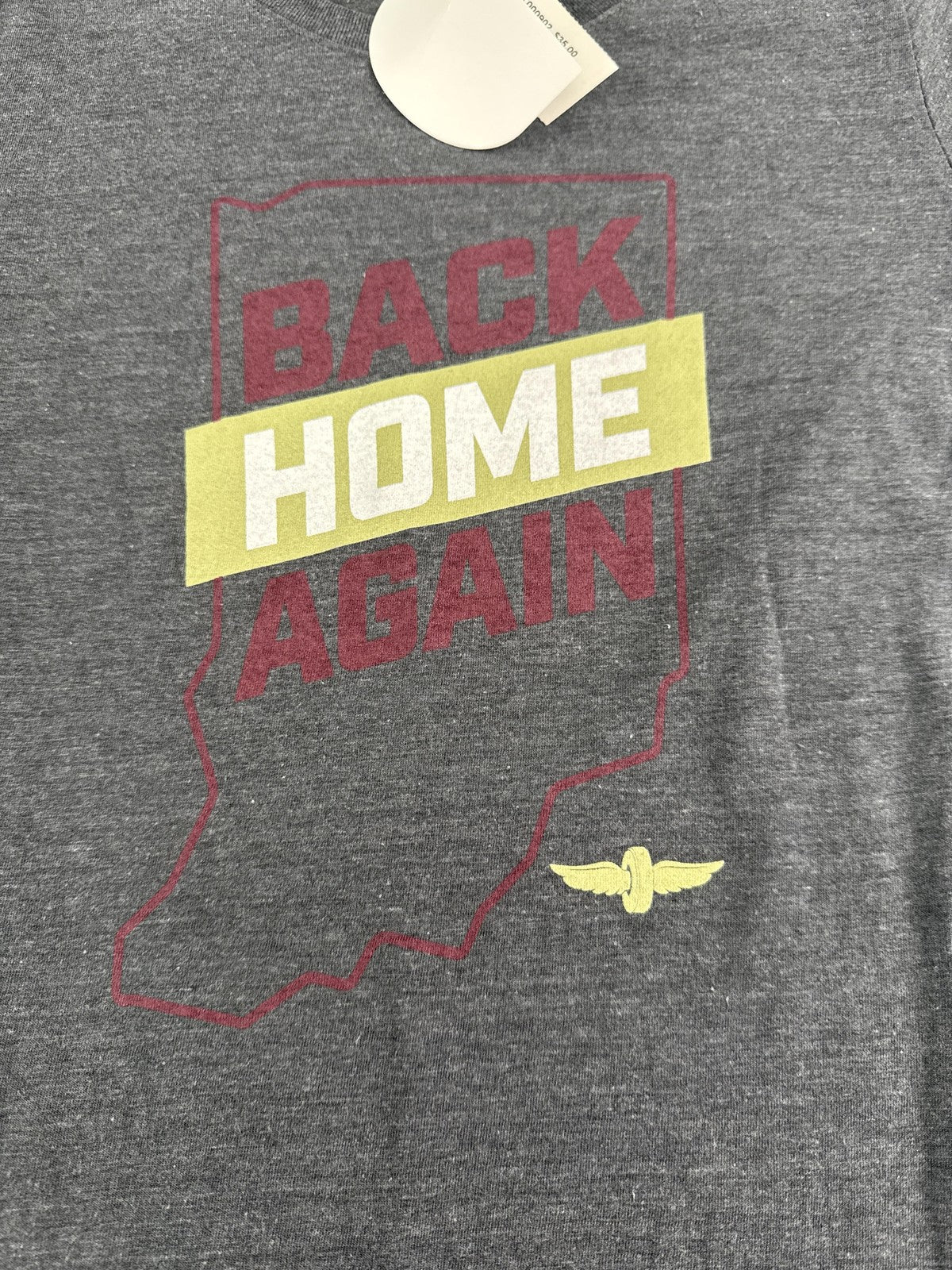 Indianapolis Motor Speedway Shirt Womens Small Back Home Again Racing IMS Tee